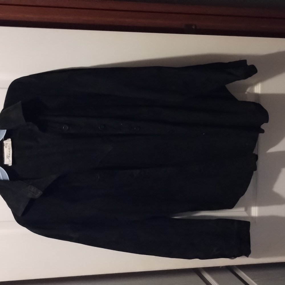 Suede Black Shirt/Jacket